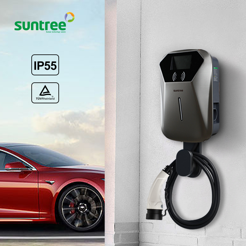 Ev Charging Pile - محطة شحن سيارات كهربائية مثبتة على