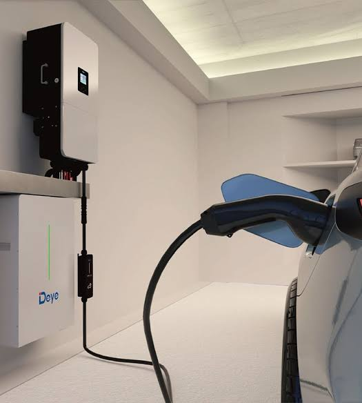 Wallbox Ev - شاحن سيارات كهربائية Deye SUN-EVSE22K01-EU-AC مع