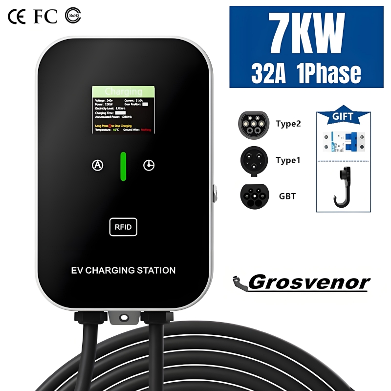 Wallbox Ev - شاحن سيارات كهربائية جديد بقوة 7