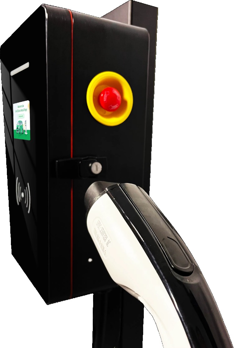 شاحن سيارات كهربائية مزدوج مثب - مراجعة Ev Charger وسعره