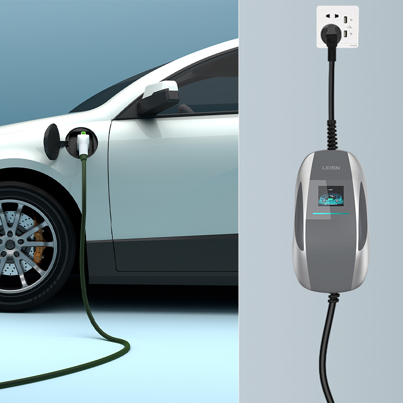شاحن سيارة كهربائية محمول للطو - مراجعة Portable Ev Charger وسعره