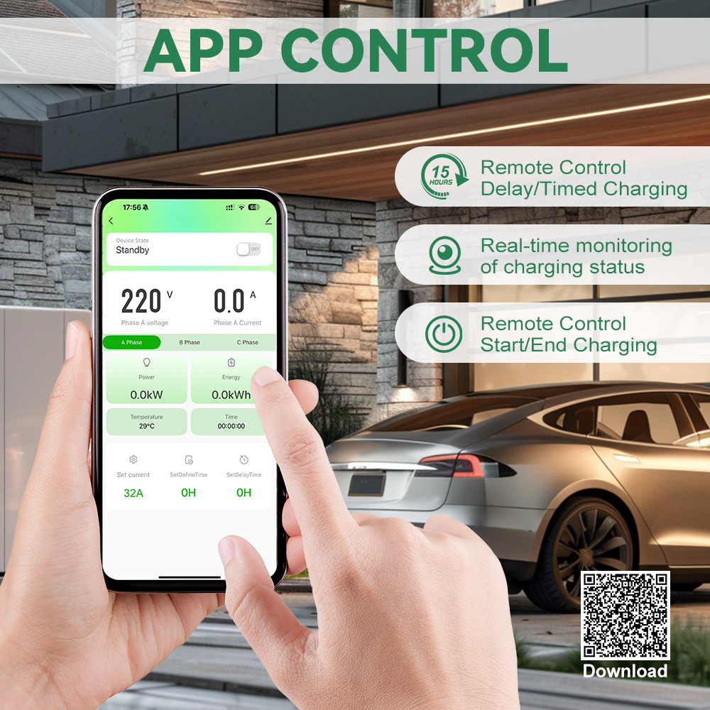 IPENGEN Type2 EV محطة شحن 7KW  - مراجعة Wallbox Ev وسعره