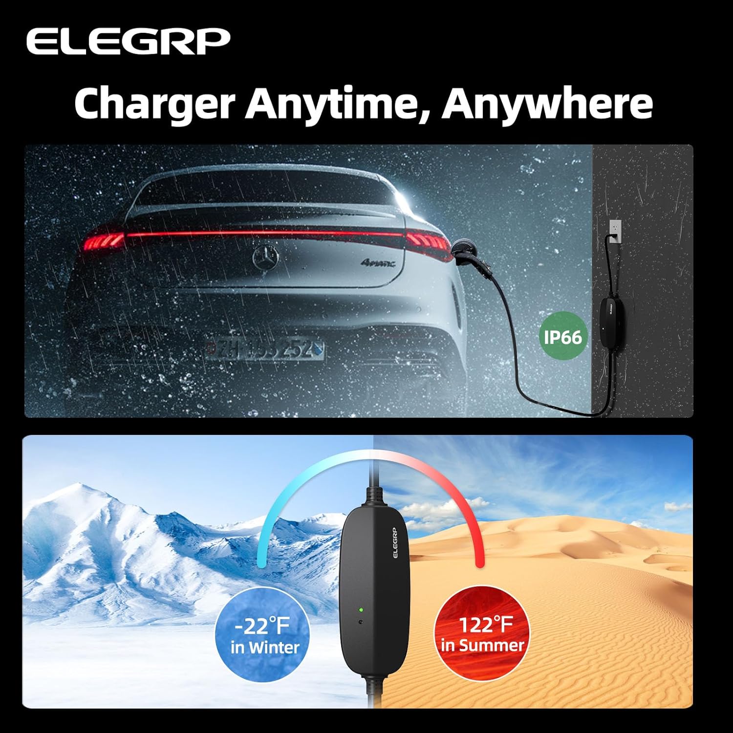 محطة شحن سيارات كهربائية ELEGR - مراجعة Type 2 Charger وسعره