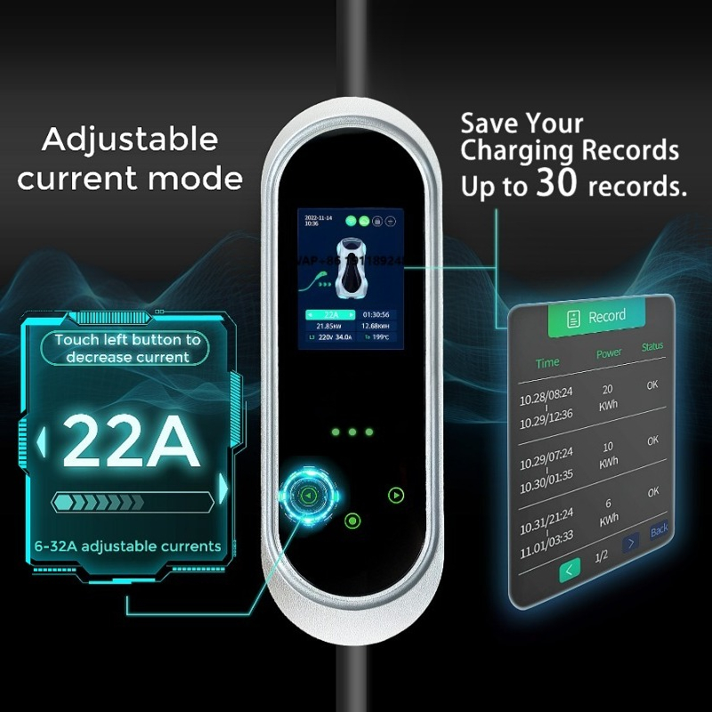 شاحن سيارات كهربائية محمول GB/ - مراجعة Ev Charger وسعره