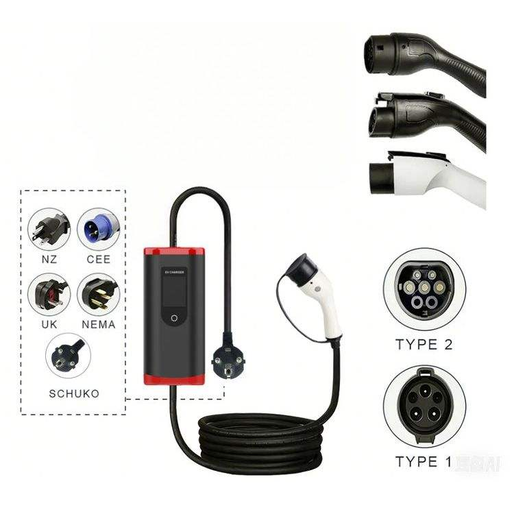 شاحن سيارات كهربائية محمول 7 ك - مراجعة Ev Charger وسعره