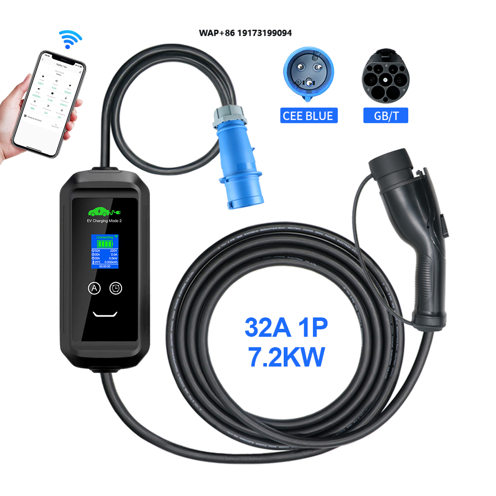 شاحن سيارات كهربائية محمول مخص - مراجعة Ev Charging Pile وسعره