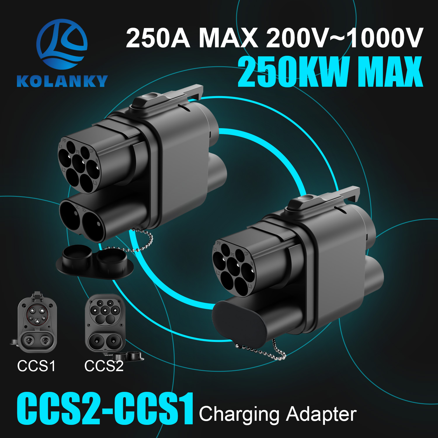 محول شحن كولانكي للسيارات الكه - مراجعة Ev Charger Adapter وسعره