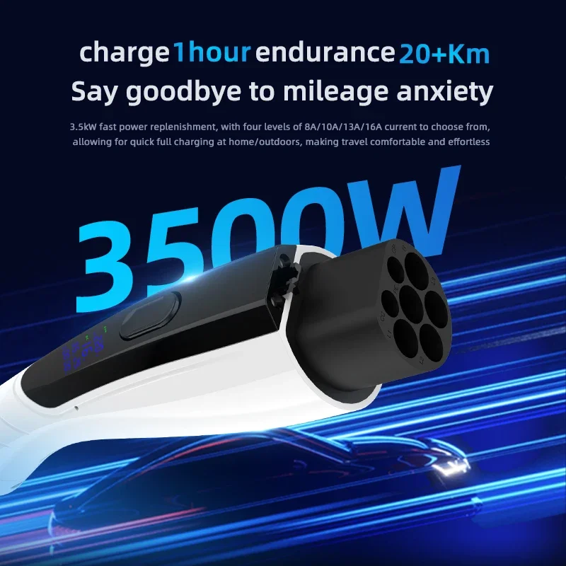 شاحن محمول جديد للسيارات الكهر - مراجعة Ev Charger Adapter وسعره