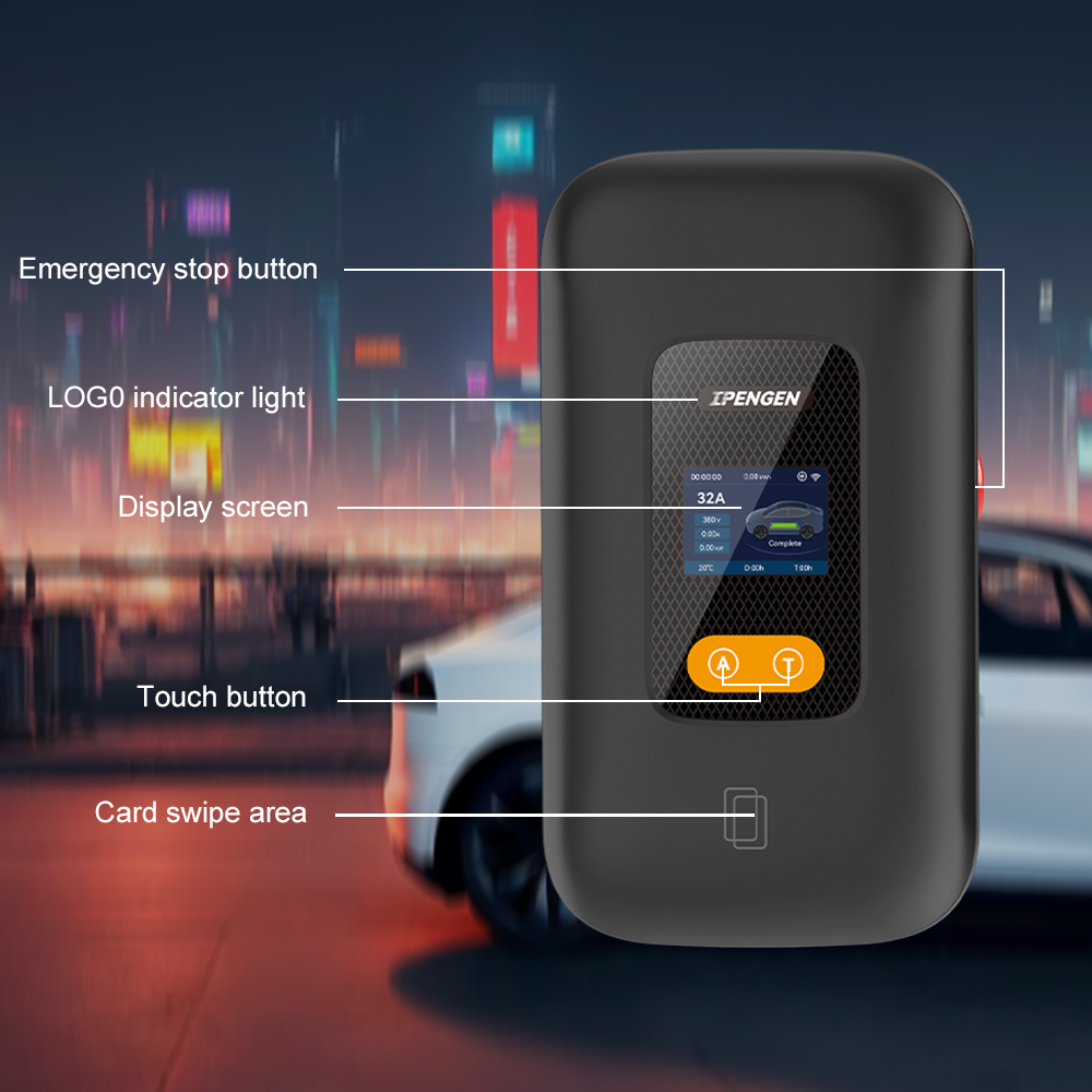 IPENGEN EV محطة شحن GBT 20234  - مراجعة Wallbox Ev وسعره